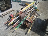 Lot Of Misc Yard Hand Tools,