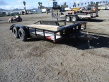 T/A Flatbed Equipment Trailer,