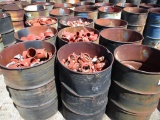 Lot Of (9) Barrels Of Misc Cast Iron Fittings