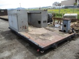 Lot Of 14' Flatbed Utility Truck Body