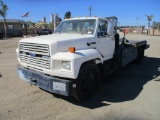 1987 Ford F600 S/A Flatbed Service Truck,
