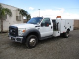 2011 Ford F450 SD S/A Service Utility Truck,