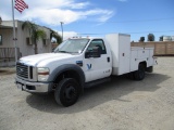 2008 Ford F550 S/A Utility Truck,