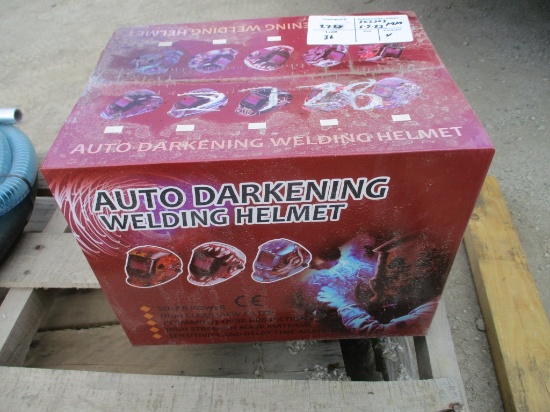 Unused Auto Darkening Welding Helmet