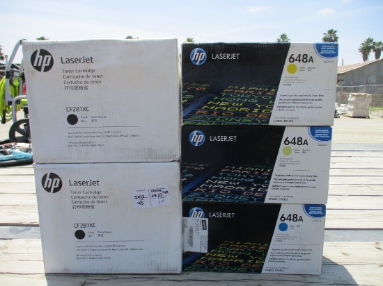 Lot Of Ununsed HP Laser Jet Toner Cartridges,