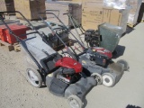 Lot of (3) Gas Powered Lawn Mowers