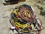 Lot Of Various Size Air Compressor Hoses