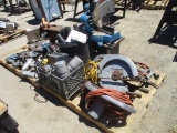 (2) Pallet Of Various Brands Of Power Tools