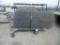 Lot Of Chain Link Fencing & HD Rolling Cart