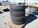(4) Goodyear 37x12.50R 16.5 Wrangler MTS Tires