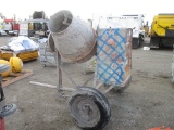 Lot Of Canoga S/A Towable Cement Mixer,