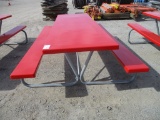Lot Of Outdoor Picnic Table