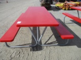 Lot Of Outdoor Picnic Table