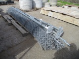 Lot Of Chain Link Fencing & Posts