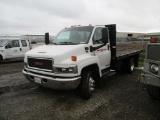 2006 GMC C4500 S/A Flatbed Truck,