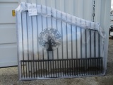 New Unused 16' Bi-Parting Driveway Fence Gate