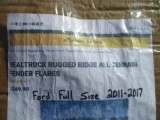 (2) 4-Piece RealTruck Rugged Ridge Fender Flares,