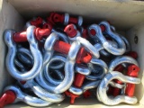 New Unused (38) Drop Forged Bow Shackles,