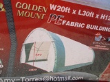 2023 Golden Mountain 20'x30'x12' Fabric Shelter,