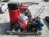 Lot Of Various Air Compressors & Pressure Washer,