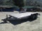 2013 Carson HD162 T/A Flatbed Equipment Trailer,