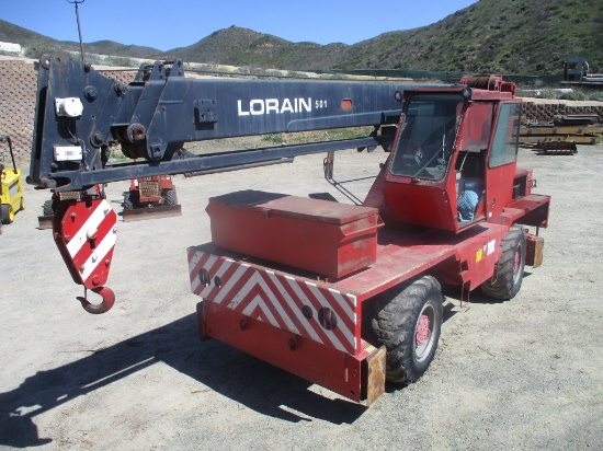 Lorain LRT-150 Rough Terrain Hydraulic Crane,