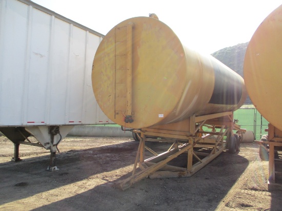 1996 Waterboy 12 Mobile 12,000 Gallon Water Tower,