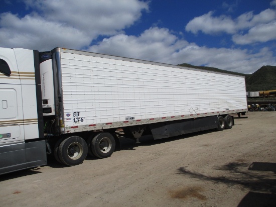 2016 Utility T/A Reefer Trailer,