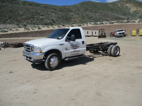 2003 Ford F550 XL SD S/A Cab & Chassis,