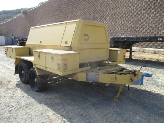 Ingersoll-Rand P250 WD T/A Towable Air Compressor,