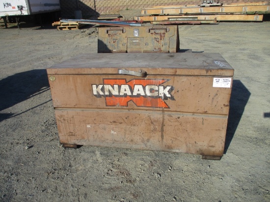 Lot Of Knaack 48" x 24" x 25" Jobsite Tool Box