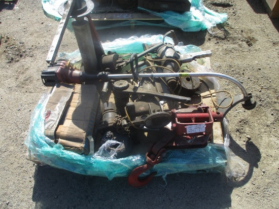 Lot Of Misc Equipment, Tools & Tow Hitch