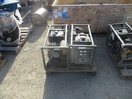 Lot Of (2) Military Diesel Generators