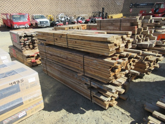 Lot Of Assorted 2" x 4" & 2" x 6" Used Lumber