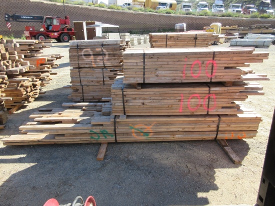 Lot Of Assorted 2" x 4" Used Lumber