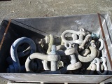 Lot Of Assorted Heavy Duty Shackles