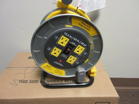Unused Link 2 Home Electrical Cord & Reel,