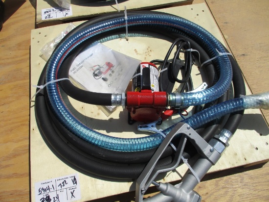 New Unused 12-Volt Gasoline Transfer Fuel Pump,