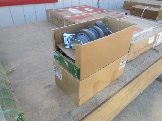 (2) Boxes Of New Unused 5" Caster Wheels,