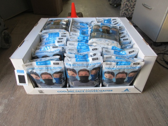 Lot Of New Unused Arctic Cool Face Cover Gaiters,