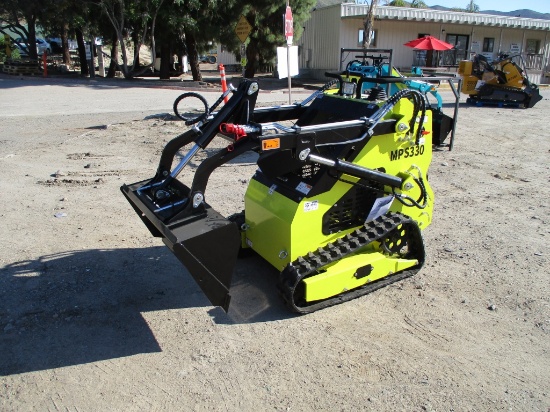 2024 Mach Pro MPS330 Ride-On Skid Steer Loader,