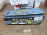 New Unused 2-Ton Lever Blocks
