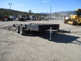 SPCNS T/A Utility Flatbed Trailer,