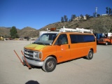 2000 Chevrolet 3500 Cargo Utility Van,