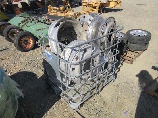 Lot Of Approx (9) Misc Aluminum Rims