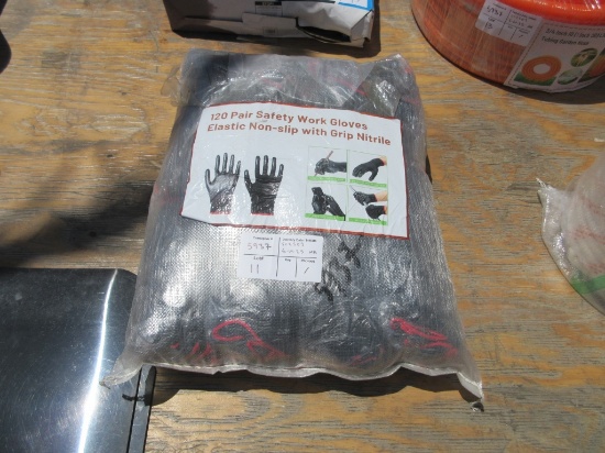 New Unused Safety Work Gloves,