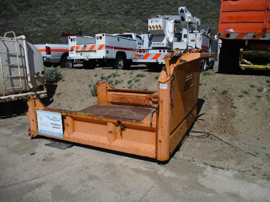 Lot Of Steel Dump Body W/Tarp System