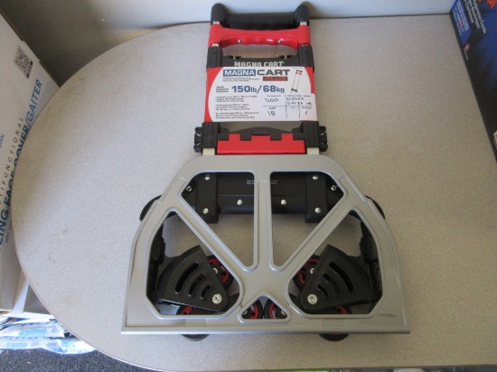 New Unused Magna Cart 6-Wheel Aluminum Hand Truck,