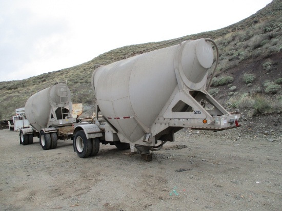 1986 Brenner Boyd S/A Aluminum Bulk Trailer,