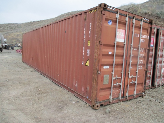 40' High Cube Shipping Container,